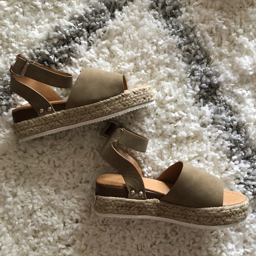 Flatform espadrilles